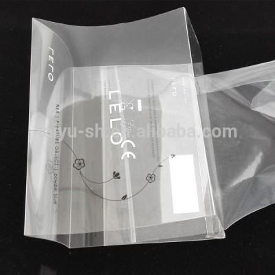 wholesale clear PET display plastic packaging boxes