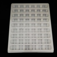 custom aluminum mold Plastic tray food use sushi blister packaging silver blister tray 2020  new design  Plastic tray