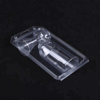 clear PET clamshell for plant packaging