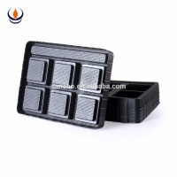 Plastic empty packaging chocolate blister insert tray